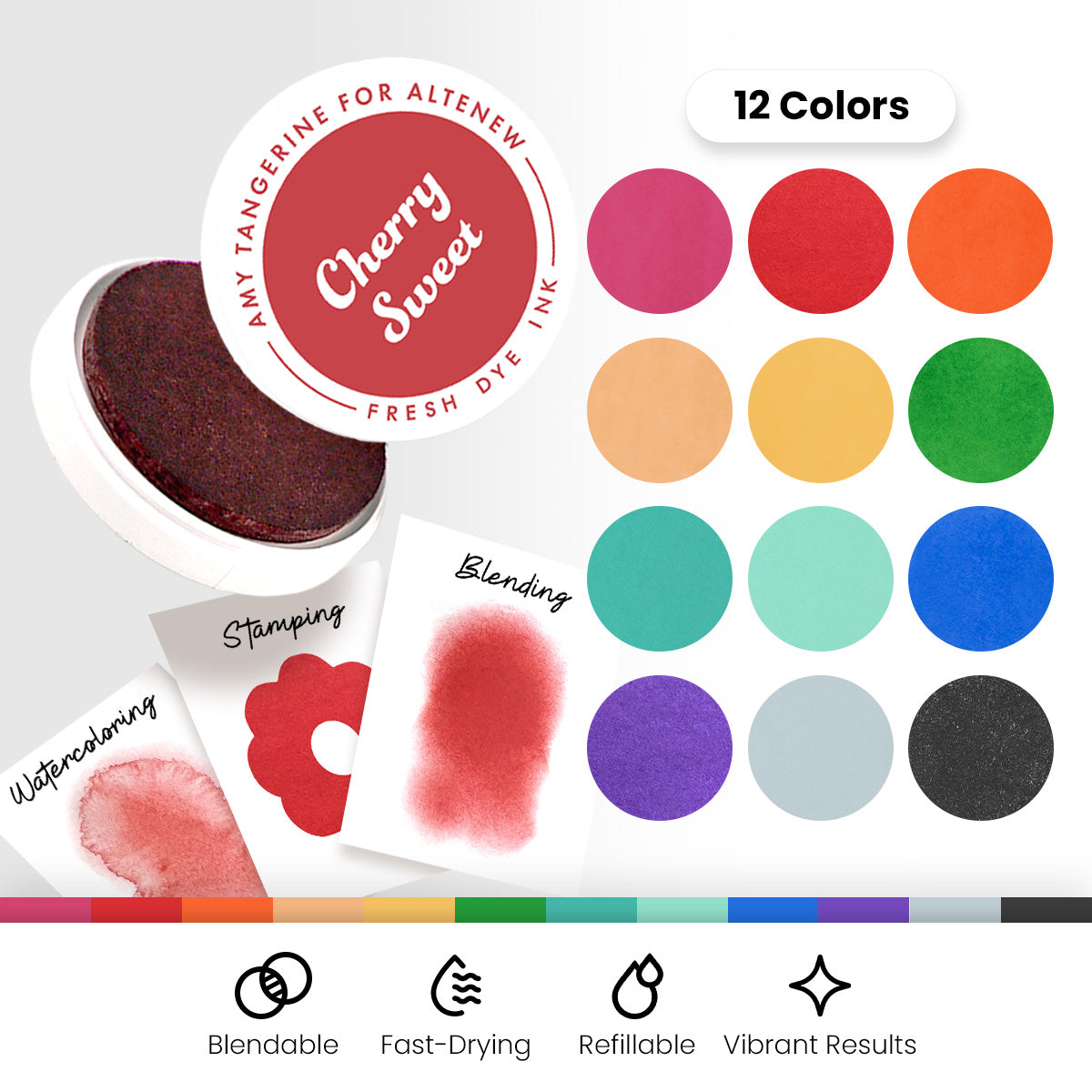 Altenew x Pinkfresh Studio : Posy Party Mix Class Supplies | Altenew