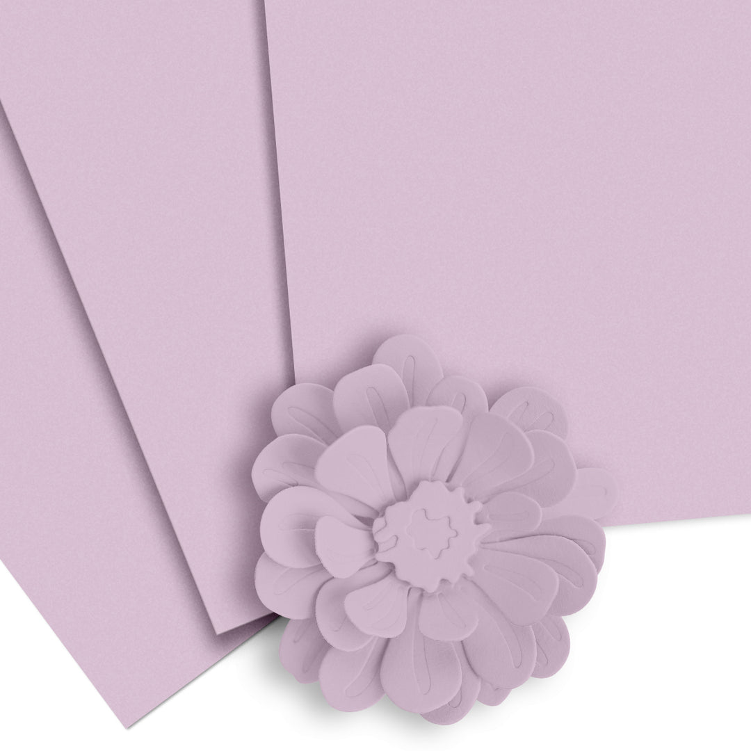 Crafty Necessities: Soft Lilac Cardstock (10 sheets/set) - Altenew