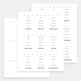 Altenew Jaycee's Swatching System digital download featuring colorful swatch pages for organizing ink and color palettes.