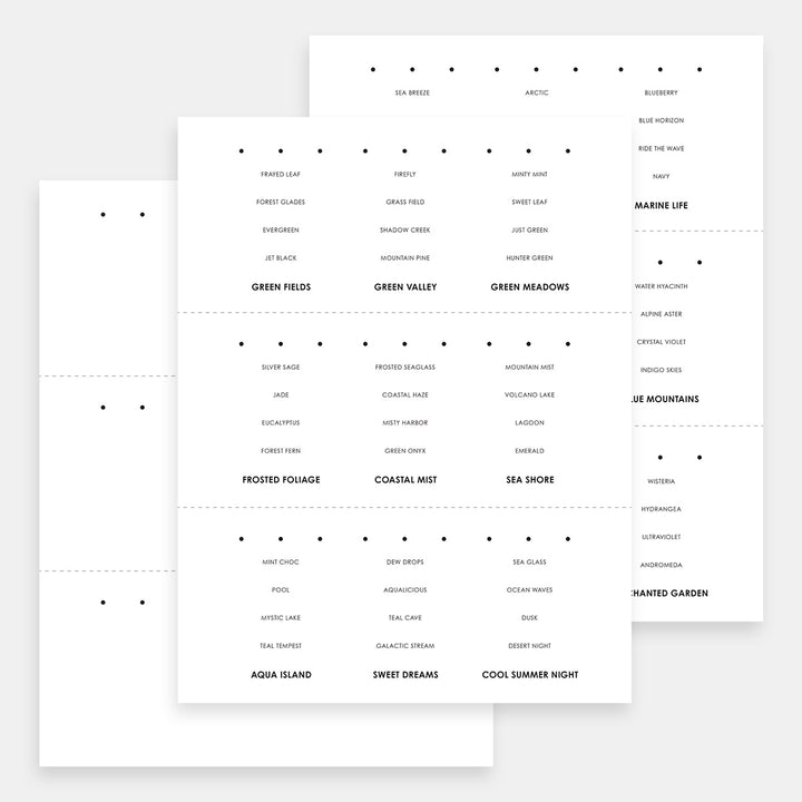 Altenew Jaycee's Swatching Essentials Bundle with printable swatch pages and digital downloads for color organization.