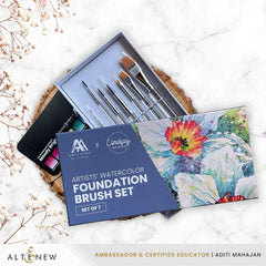 Artists’ Watercolor Foundation Brush Set