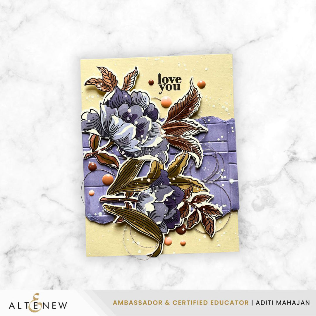 Paper Rhythm 3D Embossing Folder - Altenew