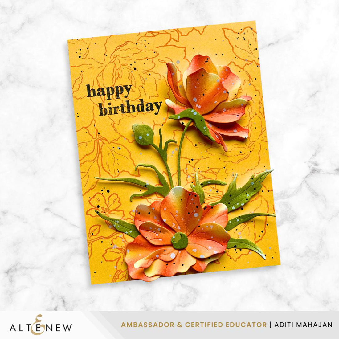 Craft-A-Flower: Butterfly Ranunculus Layering Die Set | Altenew