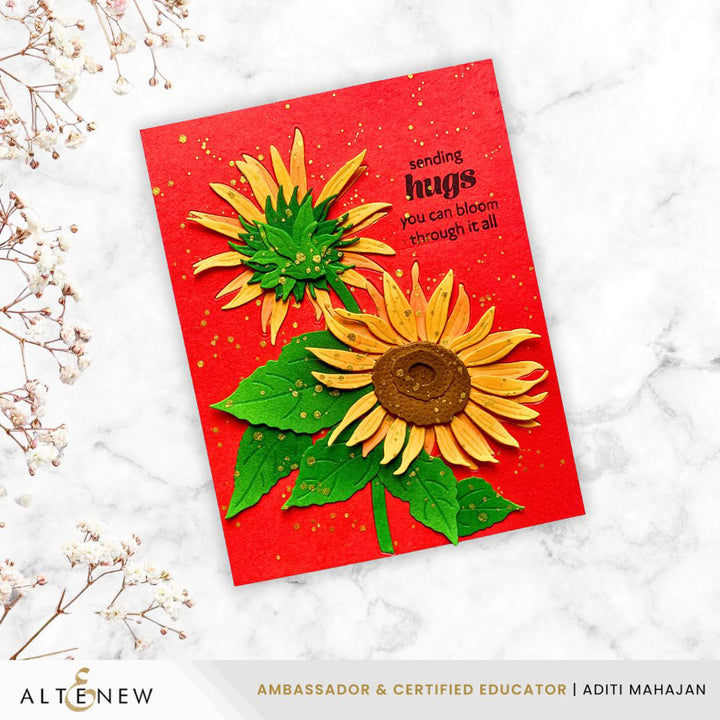 Craft-A-Flower: Sunflowers Layering Die Set