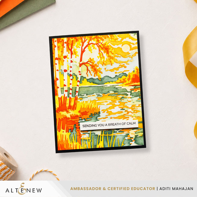 Altenew Craft Your Life Project Kit: Painterly Perfection with colorful art supplies and project materials on a white background.