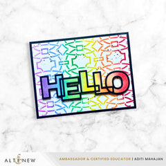 Luxe Lattice Stencil - Altenew