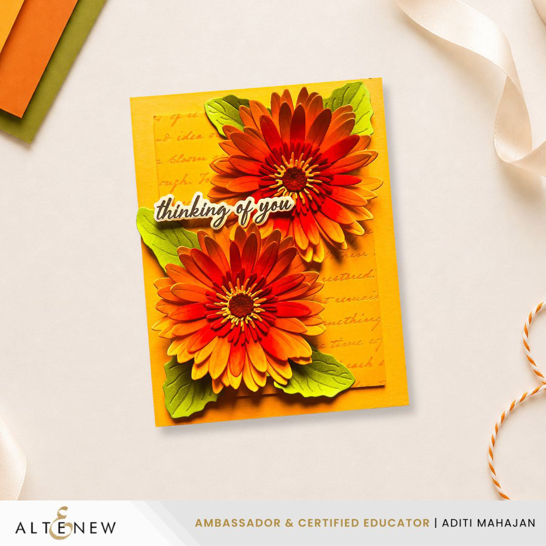 Craft-A-Flower: Gerbera Daisy Layering Die Set