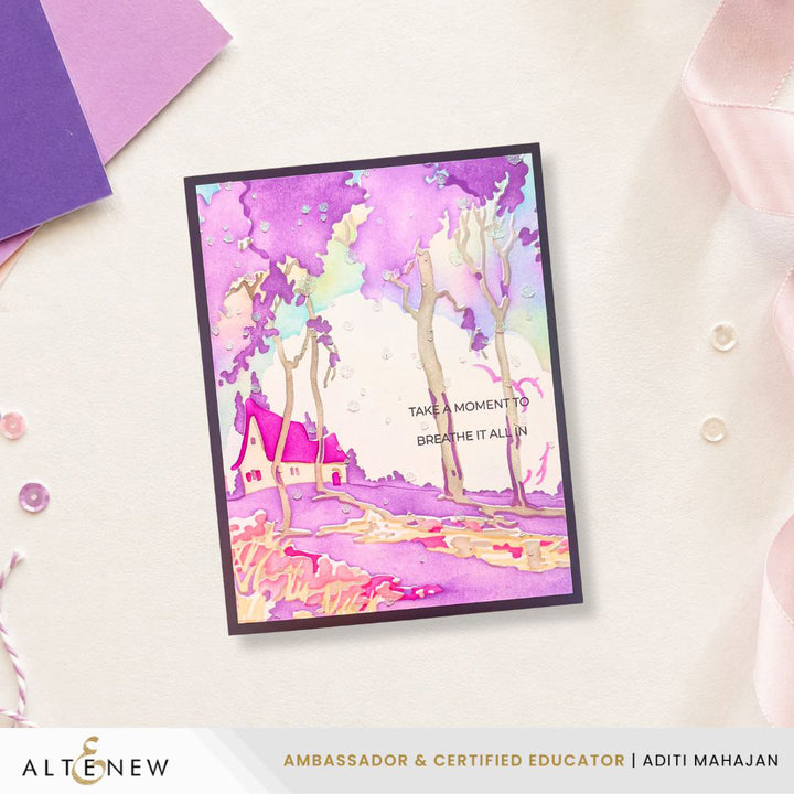 Stencil Art: Where Nature Meets Home Layering Stencil Set (6 in 1)
