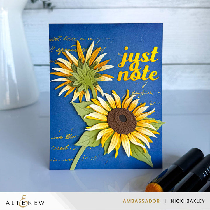 Craft-A-Flower: Sunflowers Layering Die Set