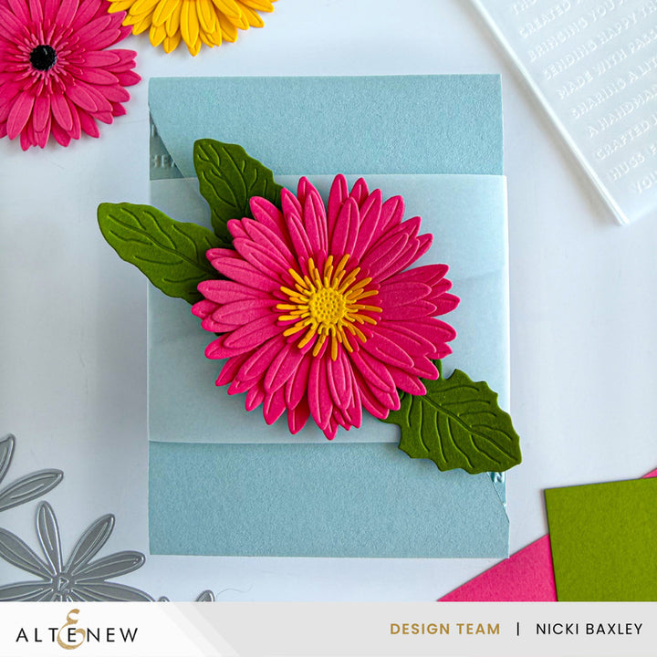 Craft-A-Flower: Gerbera Daisy Layering Die Set