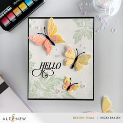 Creative Cuts: Zero-Waste Fluttering Fantasies Layering Die Set - Altenew