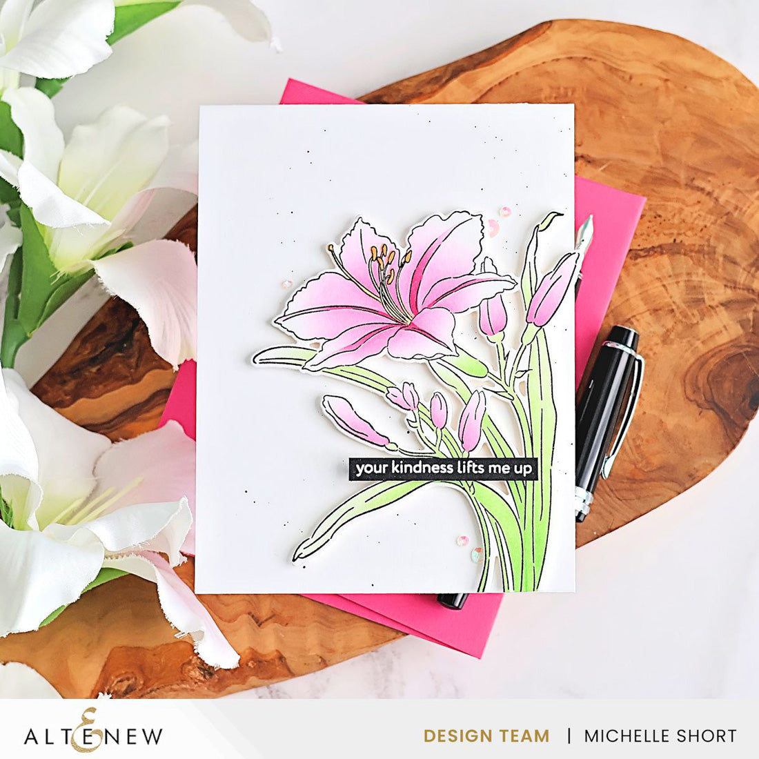 Build-A-Garden: Leaning Lily | Altenew