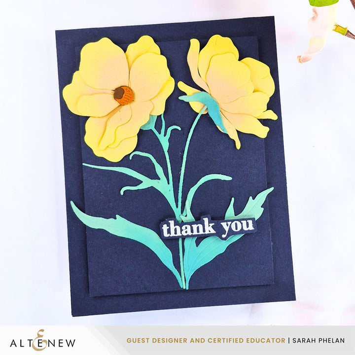Craft-A-Flower: Butterfly Ranunculus Layering Die Set - Altenew