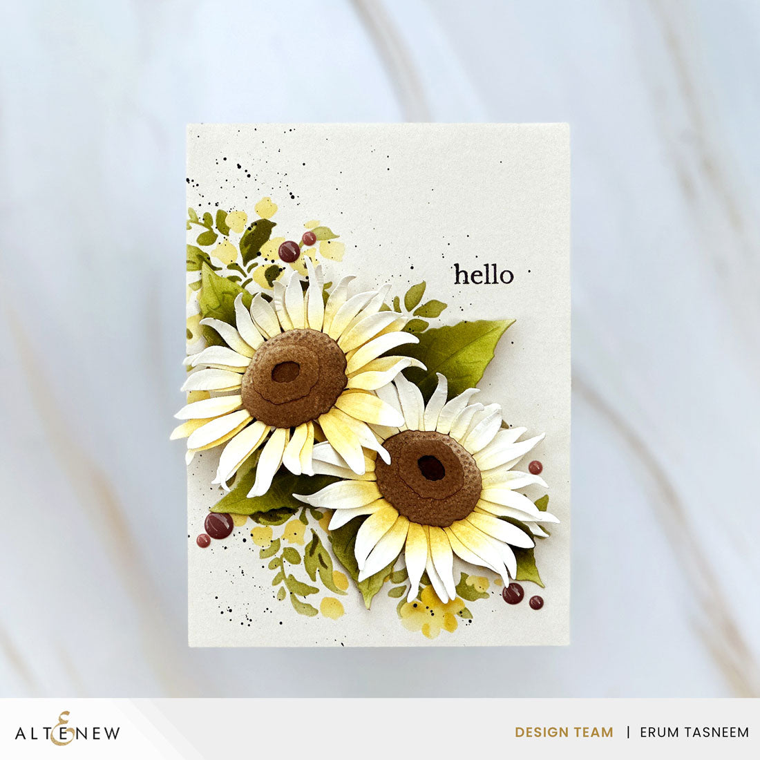 Craft-A-Flower: Sunflowers Layering Die Set | Altenew