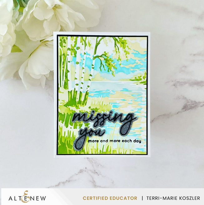 Altenew Craft Your Life Project Kit: Painterly Perfection featuring colorful crafting supplies and tools for artistic projects.