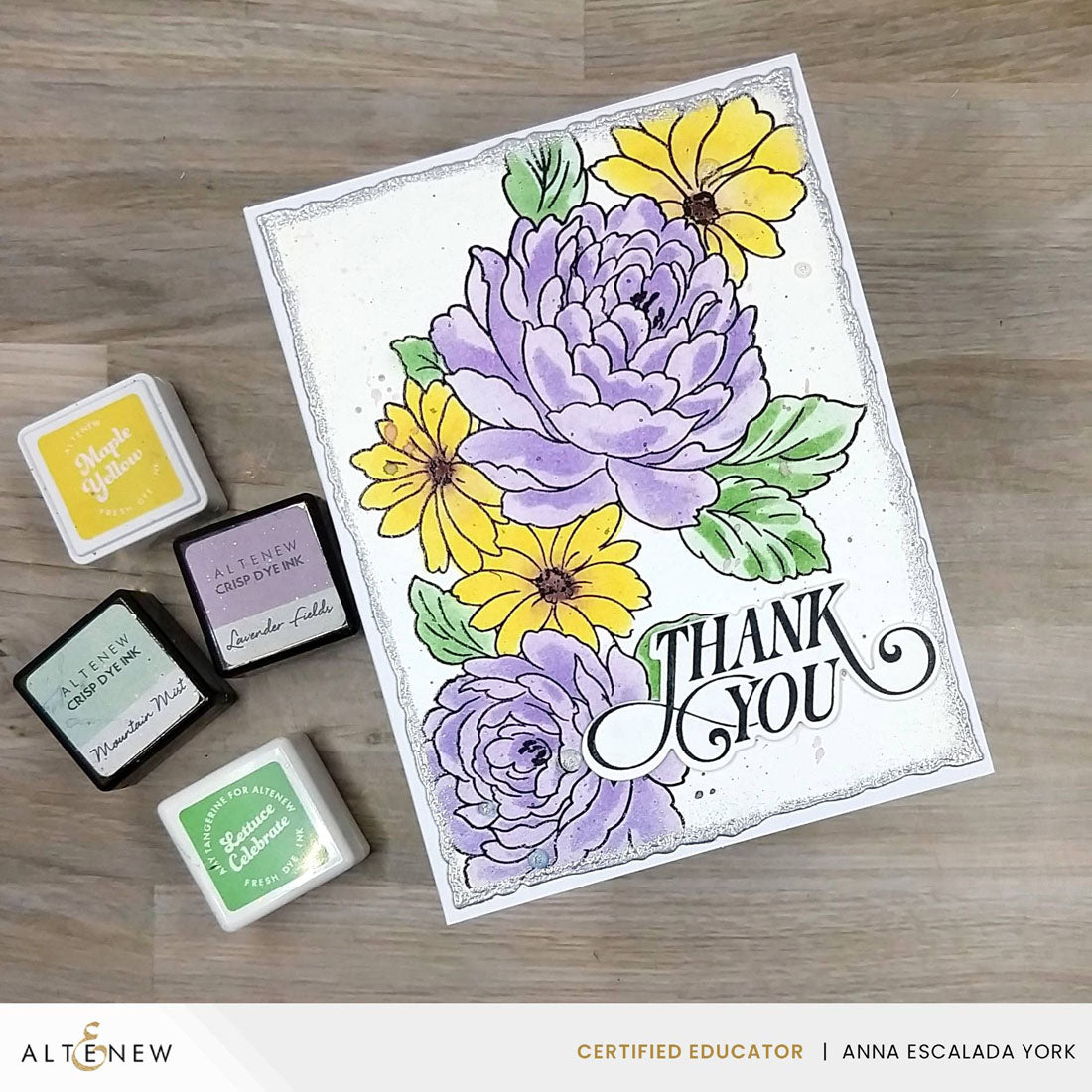 Cascading Flowers Stamp Set | Altenew