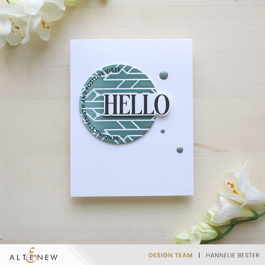 Circuit Board Stencil - Altenew