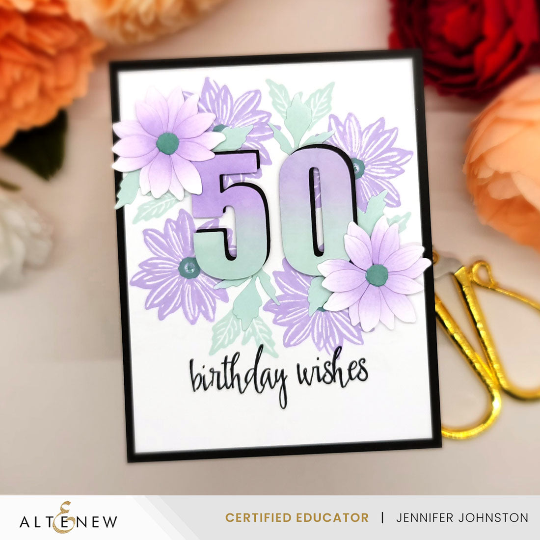 Darling Dahlia Layering Die Set | Altenew
