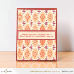 Heirloom Filigree - Oval 3D Embossing Folder