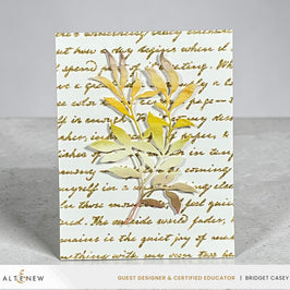 Gold Glitter Relief Paste - Altenew