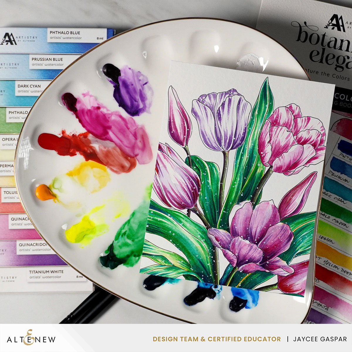 Palette Perfection Artists' Watercolor Tube Bundle | Altenew