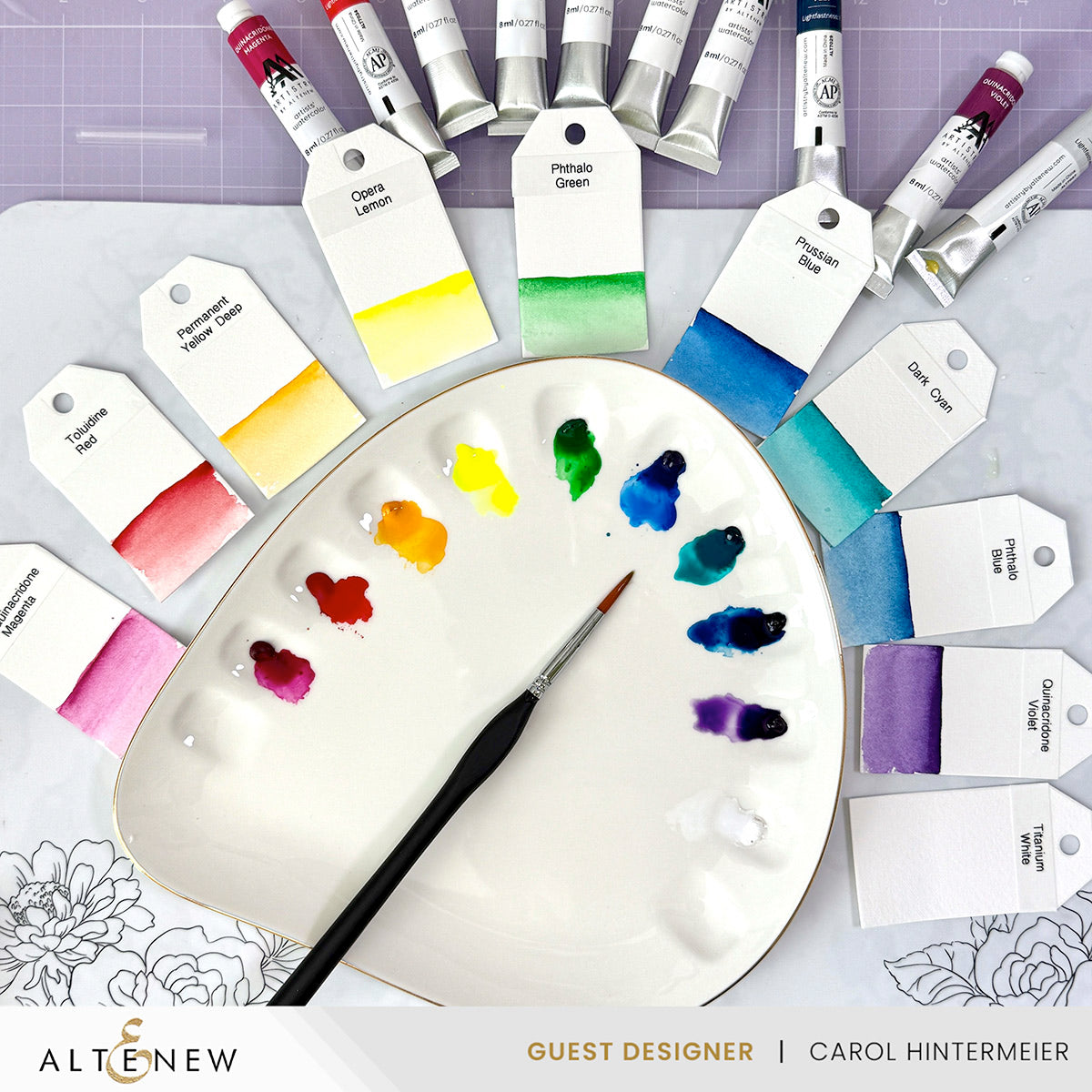 Palette Perfection Artists' Watercolor Tube Bundle | Altenew