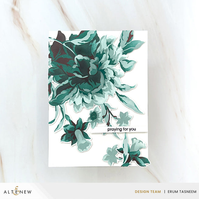 Altenew Bowl of Beauty Layering Stencil Set, 6-in-1, with intricate floral designs for mixed media and craft projects.