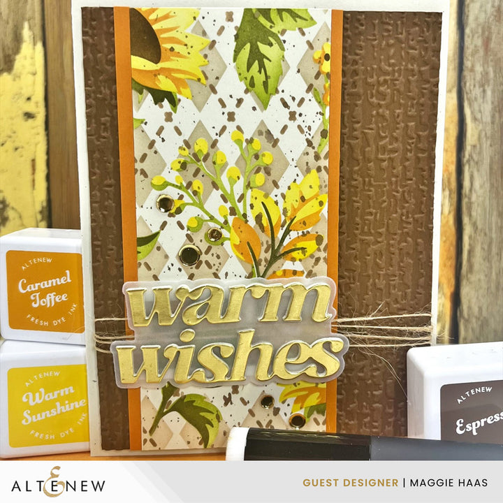 Stencil Art: Botanical Argyle Layering Stencil Set (6 in 1)