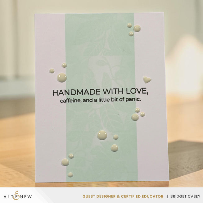 Altenew Craft Your Life Project Kit Expressive Flora stamp set with floral designs and colorful crafting accessories.