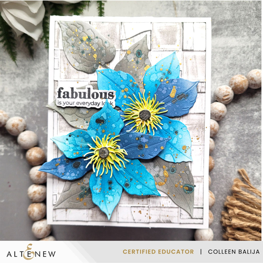 Craft-A-Flower: Clematis Layering Die Set - Altenew