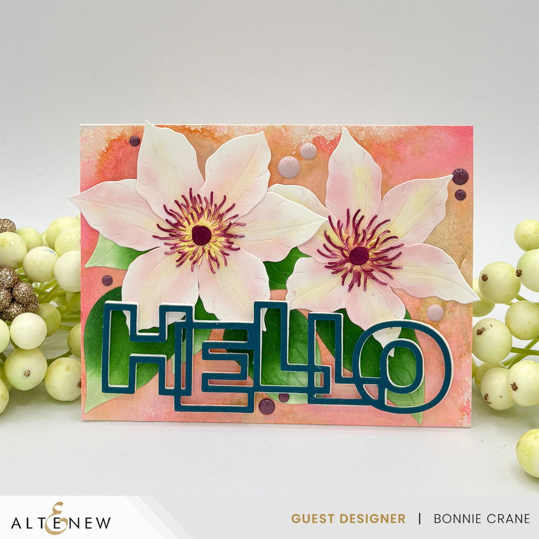 Craft-A-Flower: Clematis Layering Die Set | Altenew