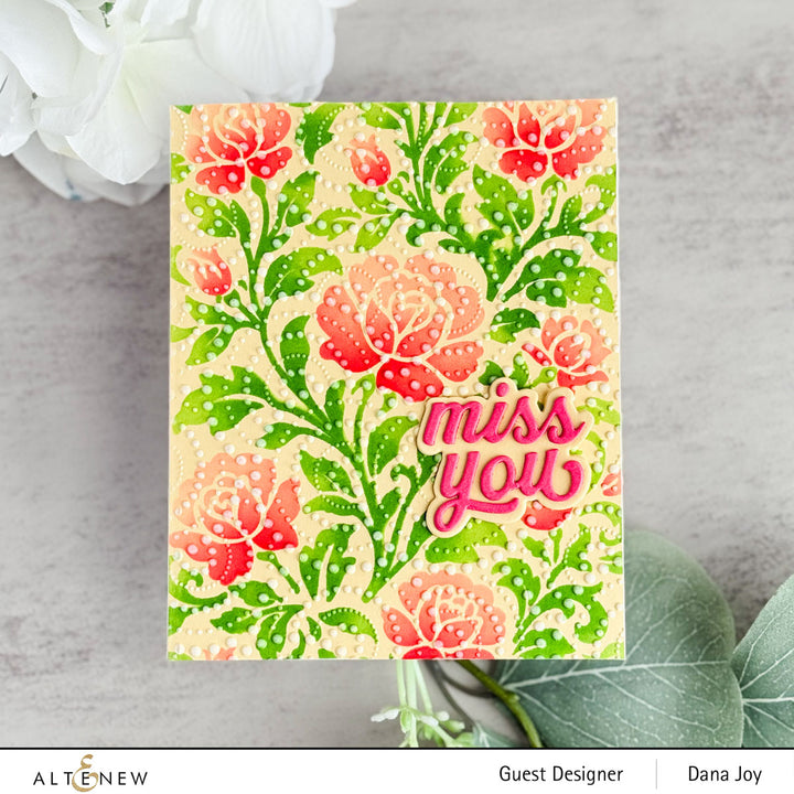 Chateau Blooms Stencil Set (2 in 1) - Altenew