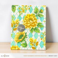 Stencil Art: Botanical Argyle & Add-on Die Bundle