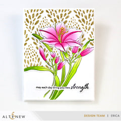 Flourishing Coral Stencil - Altenew