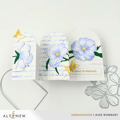 Craft-A-Flower: Butterfly Ranunculus Layering Die Set - Altenew