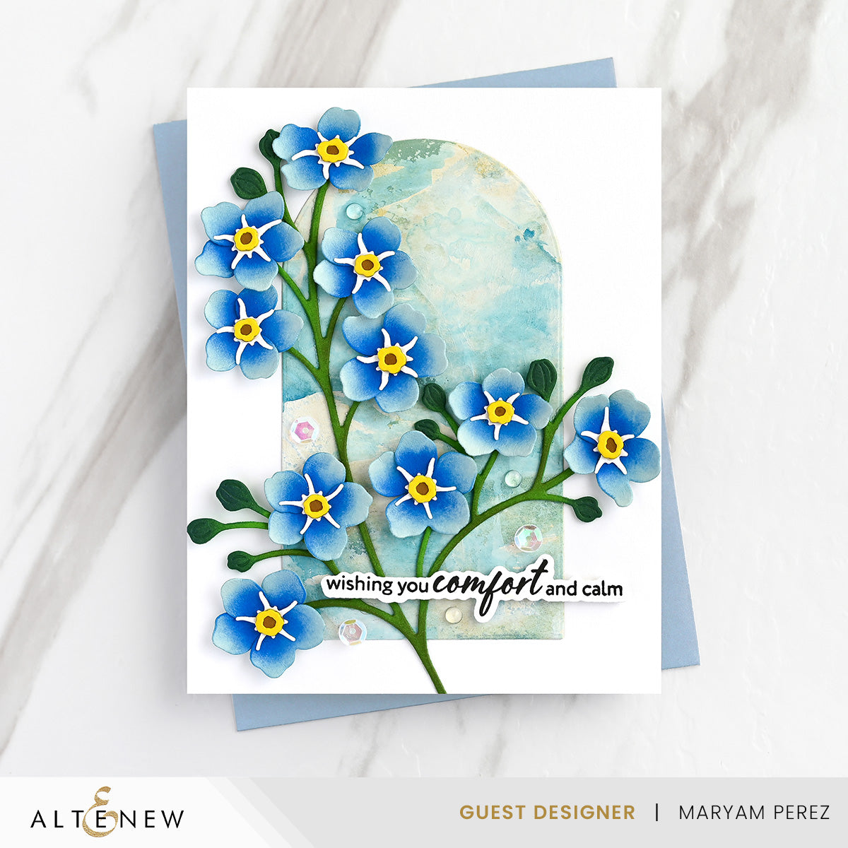 Craft-A-Flower: Forget-Me-Not Layering Die Set | Altenew