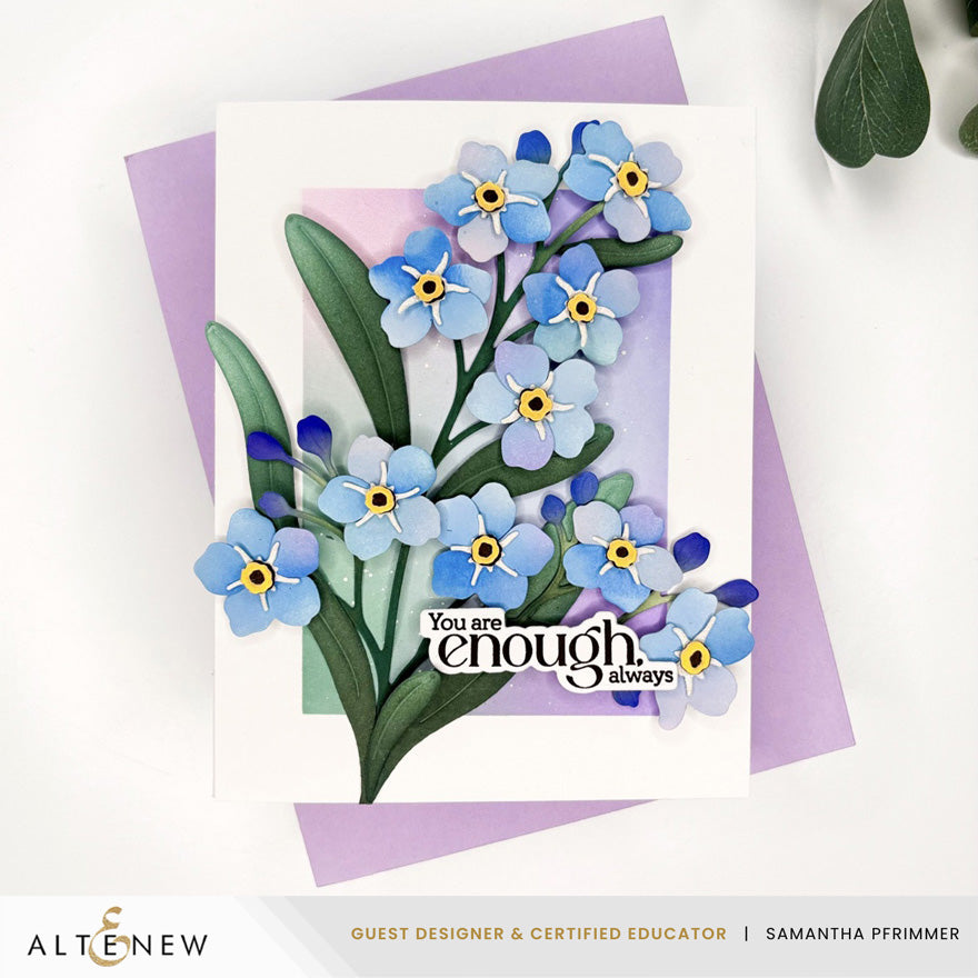 Craft-A-Flower: Forget-Me-Not Layering Die Set | Altenew