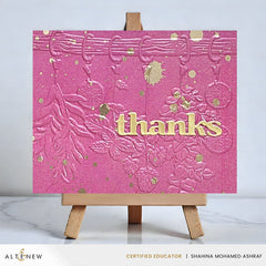 Love, Preserved 3D Embossing Folder