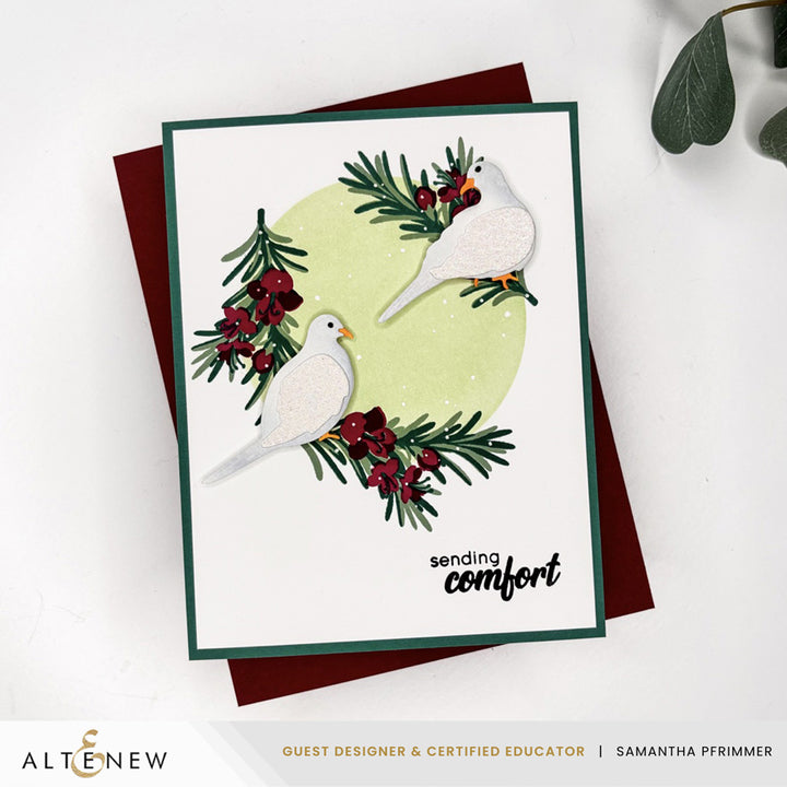 Altenew Marvelous Monthly Series Bundle November 2026 release featuring Wings of Comfort stamp set by Sam Pfrimmer.