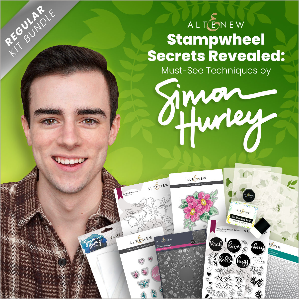 Stampwheel Secrets Revealed: Must-See Techniques by Simon Hurley! - Altenew