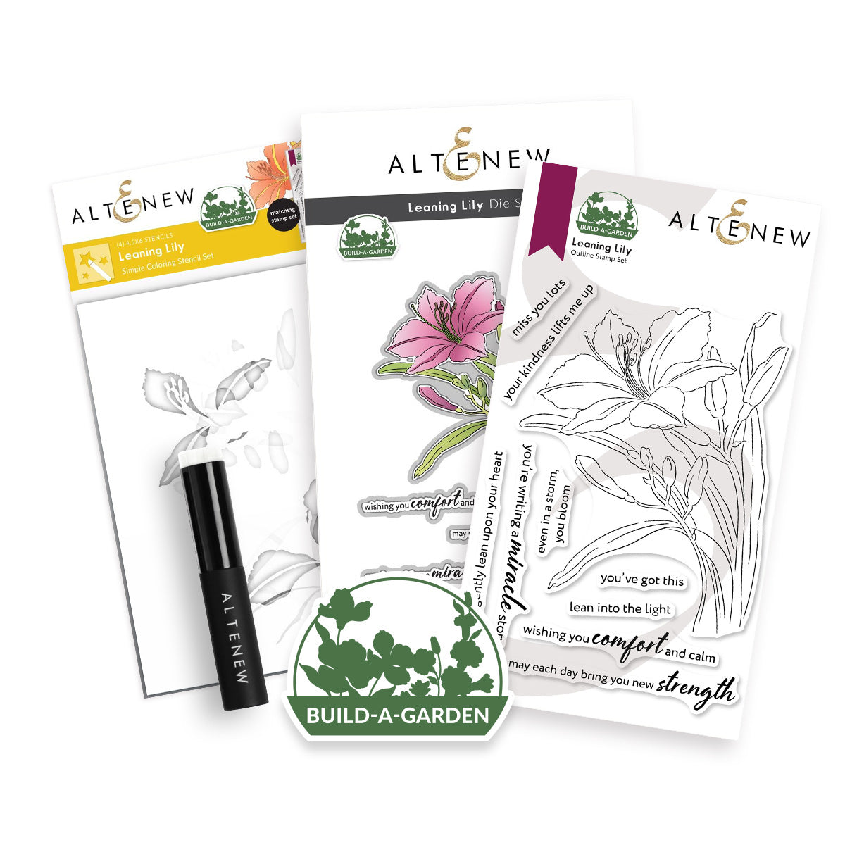Build-A-Garden: Leaning Lily | Altenew