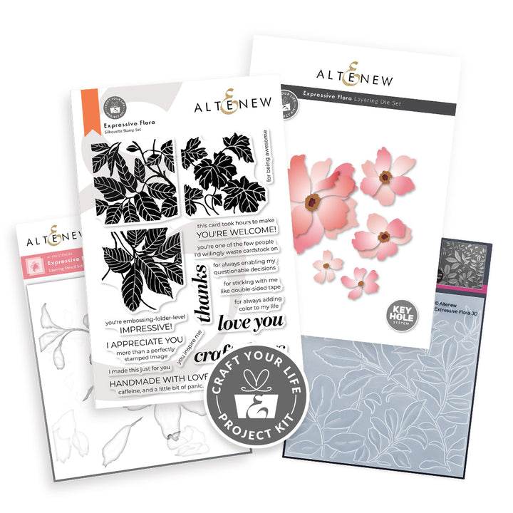 Craft Your Life Project Kit: Expressive Flora