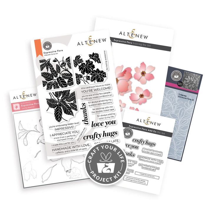 Craft Your Life Project Kit: Expressive Flora & Add-on Die Bundle