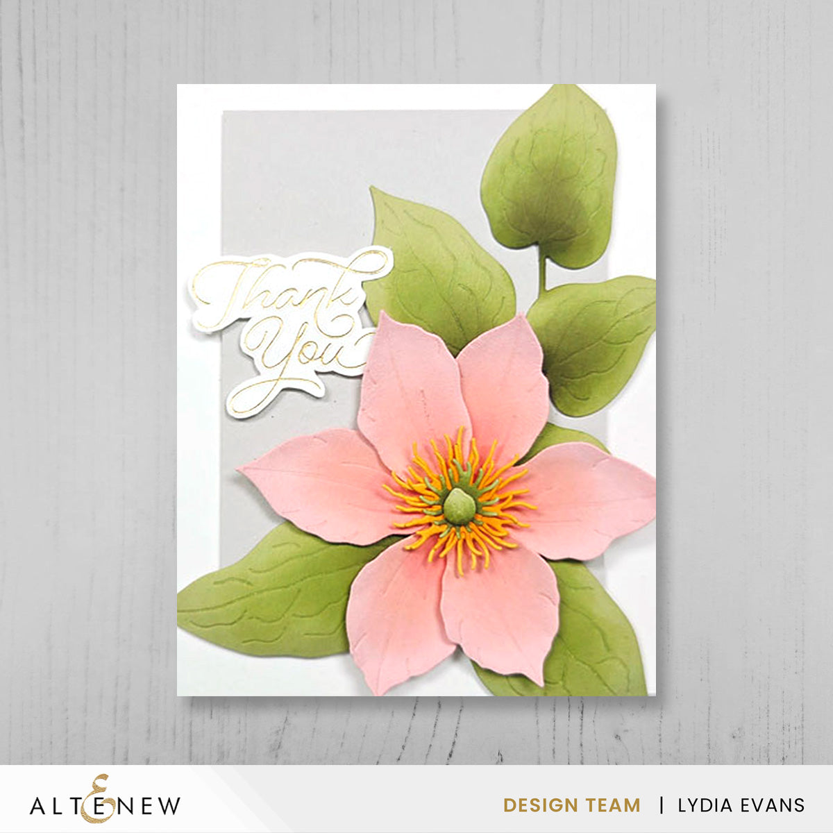 Craft-A-Flower: Clematis Layering Die Set | Altenew