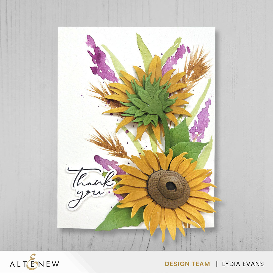 Craft-A-Flower: Sunflowers Layering Die Set | Altenew