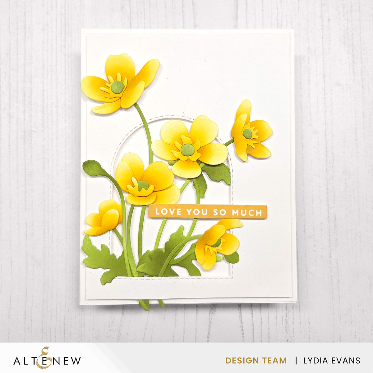 Craft-A-Flower: Buttercup Bunch Layering Die Set | Altenew