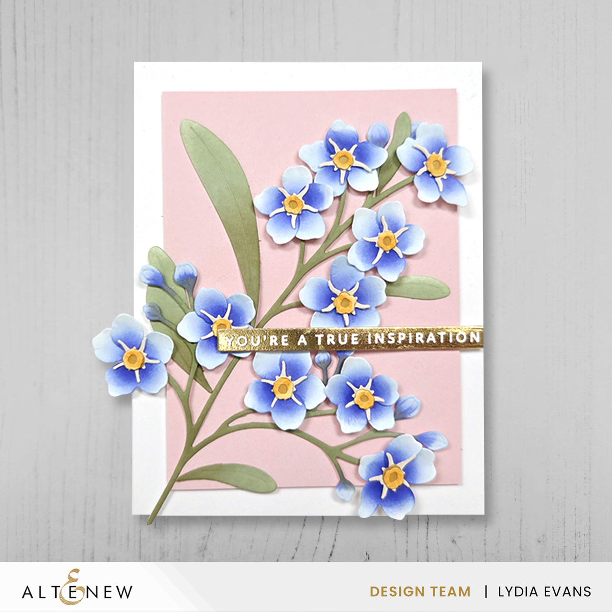 Craft-A-Flower: Forget-Me-Not Layering Die Set | Altenew