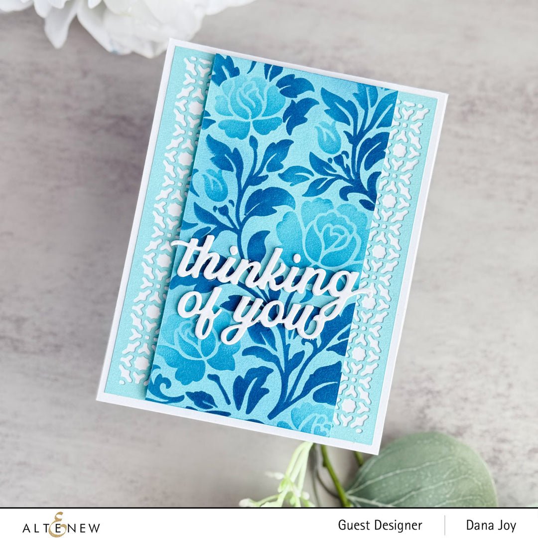 Chateau Blooms Stencil Set (2 in 1) - Altenew