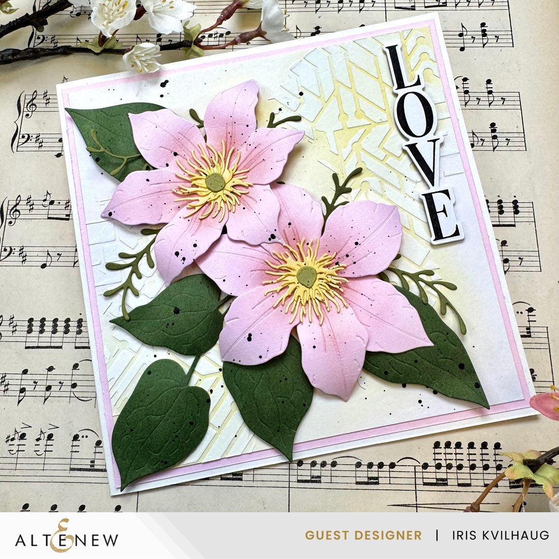 Craft-A-Flower: Clematis Layering Die Set | Altenew