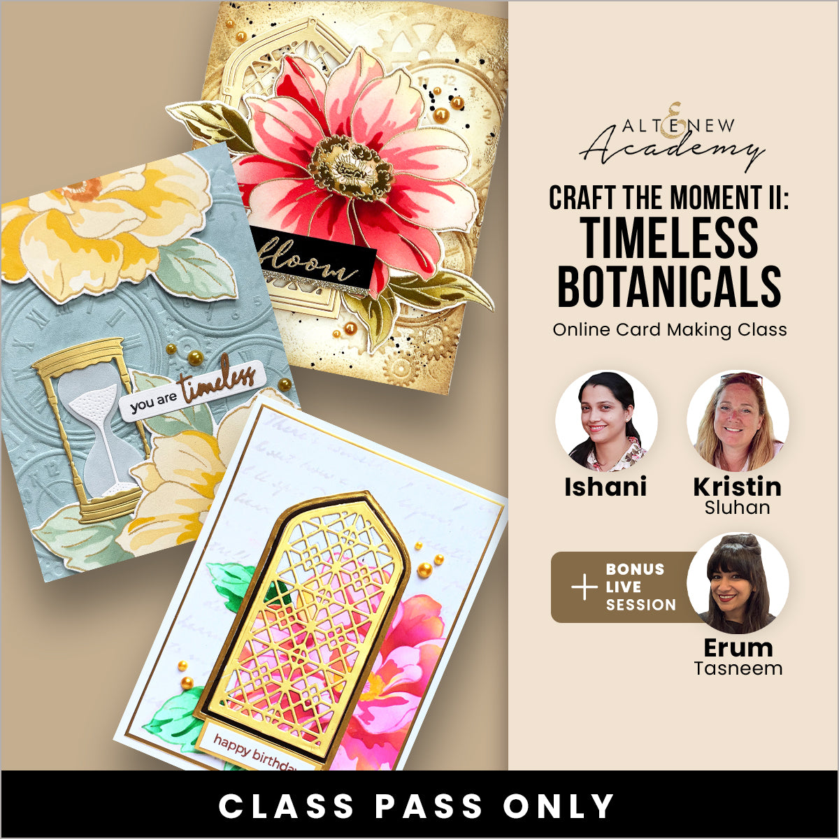 Craft The Moment II: Timeless Botanicals Workshop | Altenew